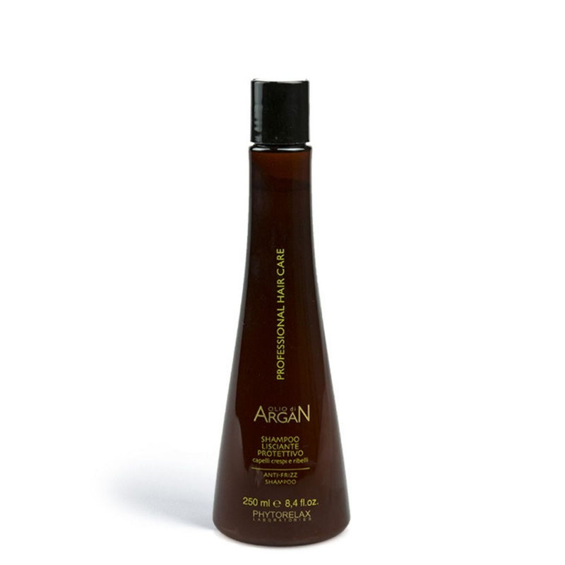 Anti-Frizz Verzachtende Shampoo Phytorelax Argan Professional Hair Care, professionele haarverzorging met arganolie.