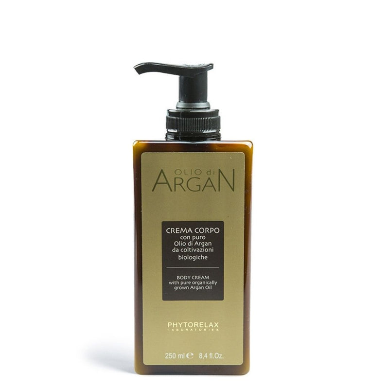 Olio di Argan Body Lotion Phytorelax. Natuurlijke en veganistische lichaamsverzorging. Arganolie.