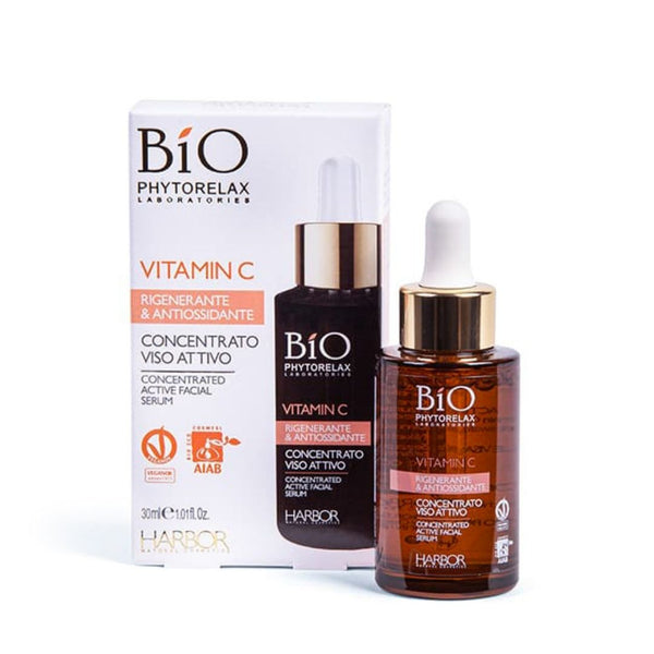 Vitamine C Concentraat Serum Bio Phytorelax. Werkt teint verbeterend bij huidpigmentatie. Vegan, natuurlijk, biologisch, duurzaam