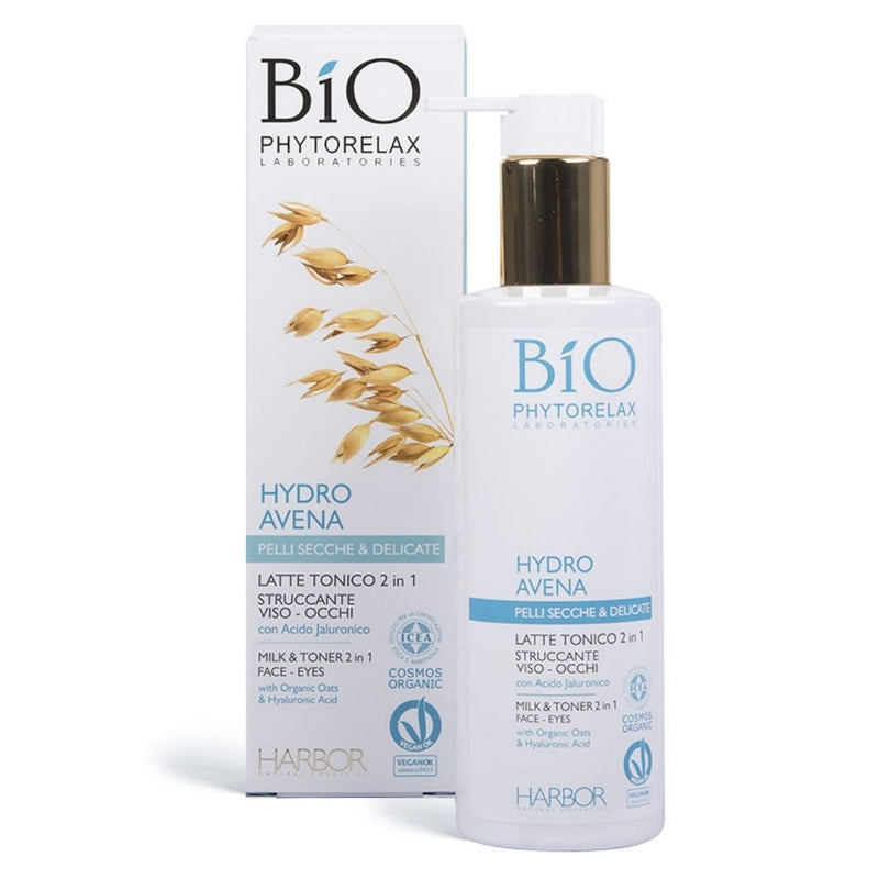 Hydro Avena Reinigingsmelk Bio Phytorelax. Vegan, natuurlijk, biologisch, duurzaam.