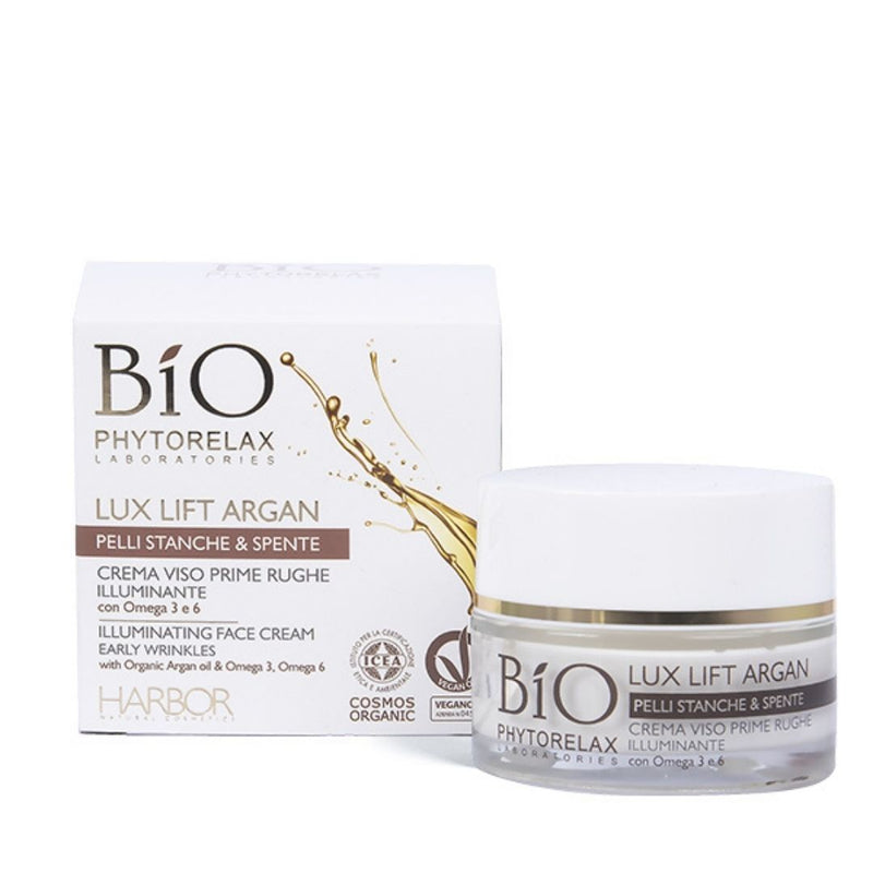 Lux Lift Argan Verhelderende 24-uurs Crème Bio Phytorelax. Vegan, natuurlijk, biologisch, duurzaam